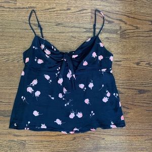Brandy Melville Floral Tank top